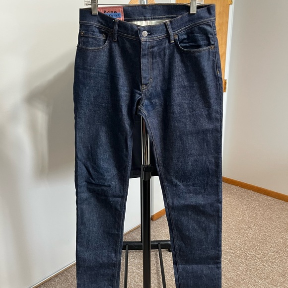 Men's Dark Blue Acne Studios North Indigo Jeans